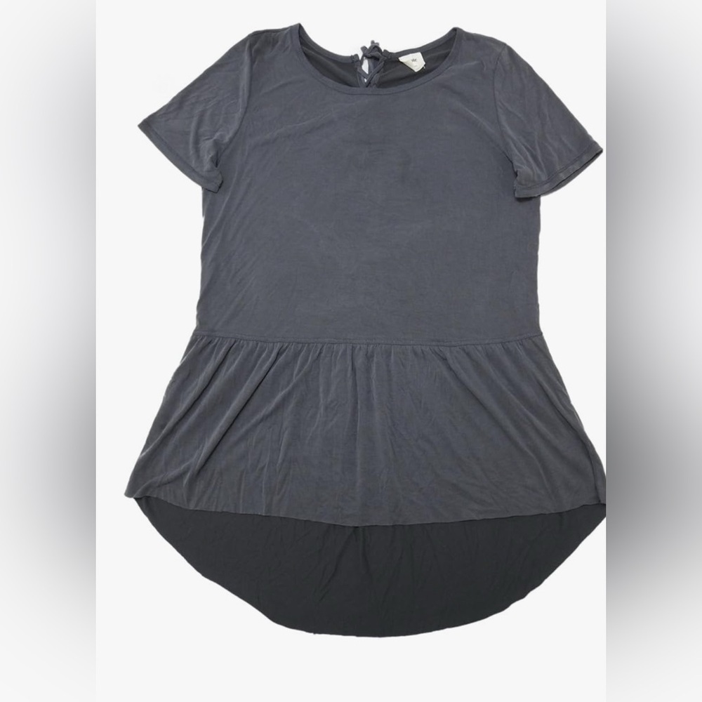 💕Mote High Low Short Sleeve Top